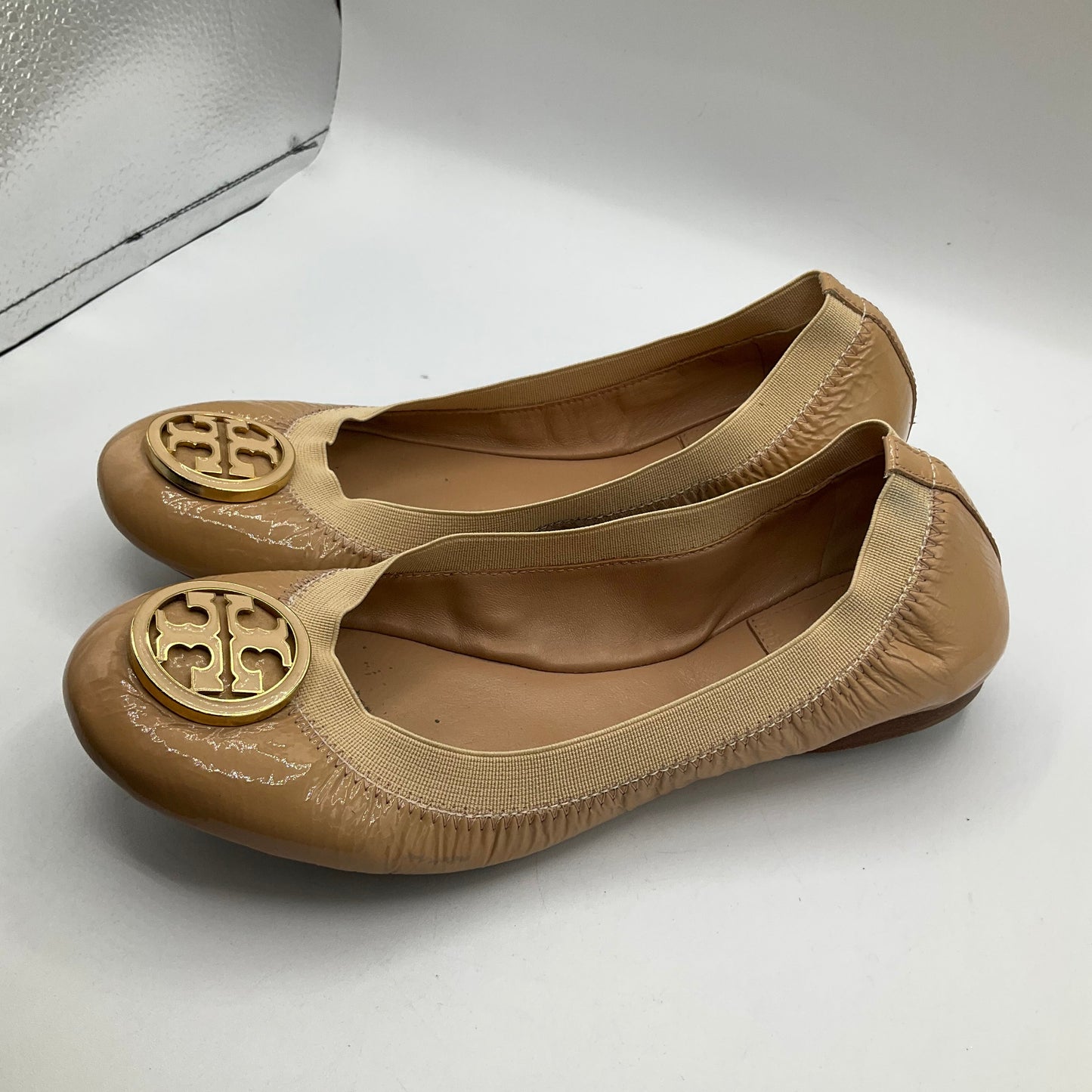 Shoes Flats By Tory Burch In Tan, Size: 7