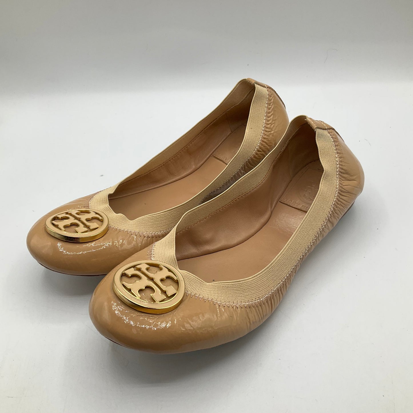 Shoes Flats By Tory Burch In Tan, Size: 7