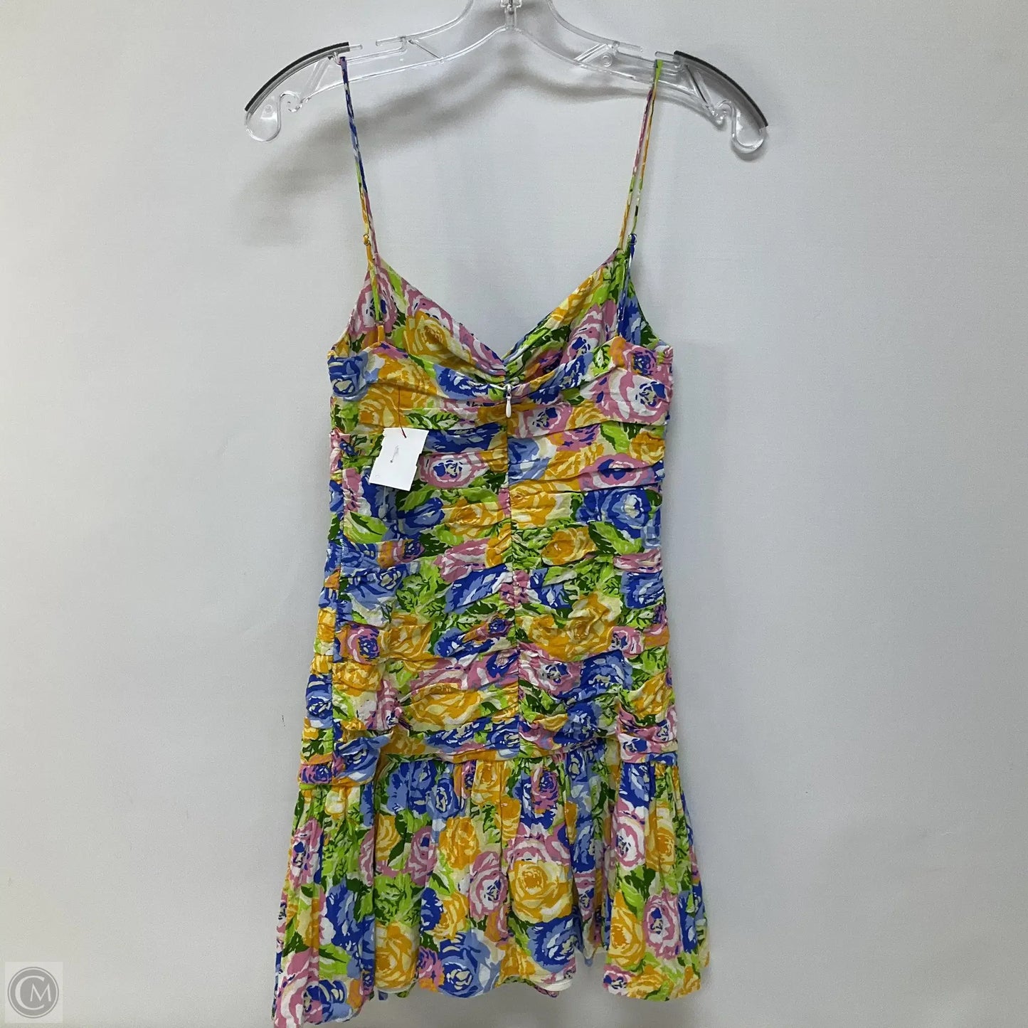 Dress Casual Short By Zara In Floral Print, Size: S