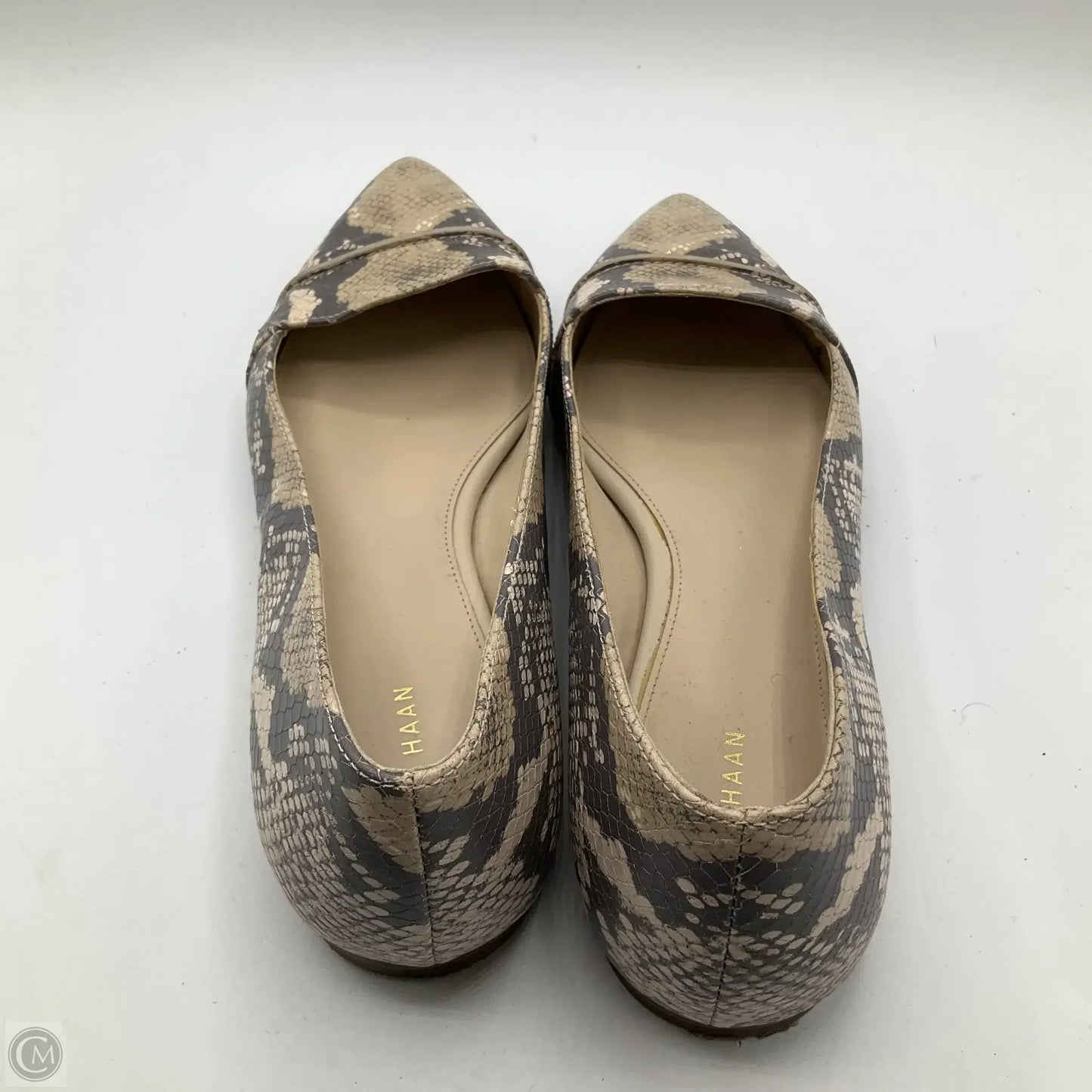 Shoes Flats By Cole-haan In Snakeskin Print, Size: 10