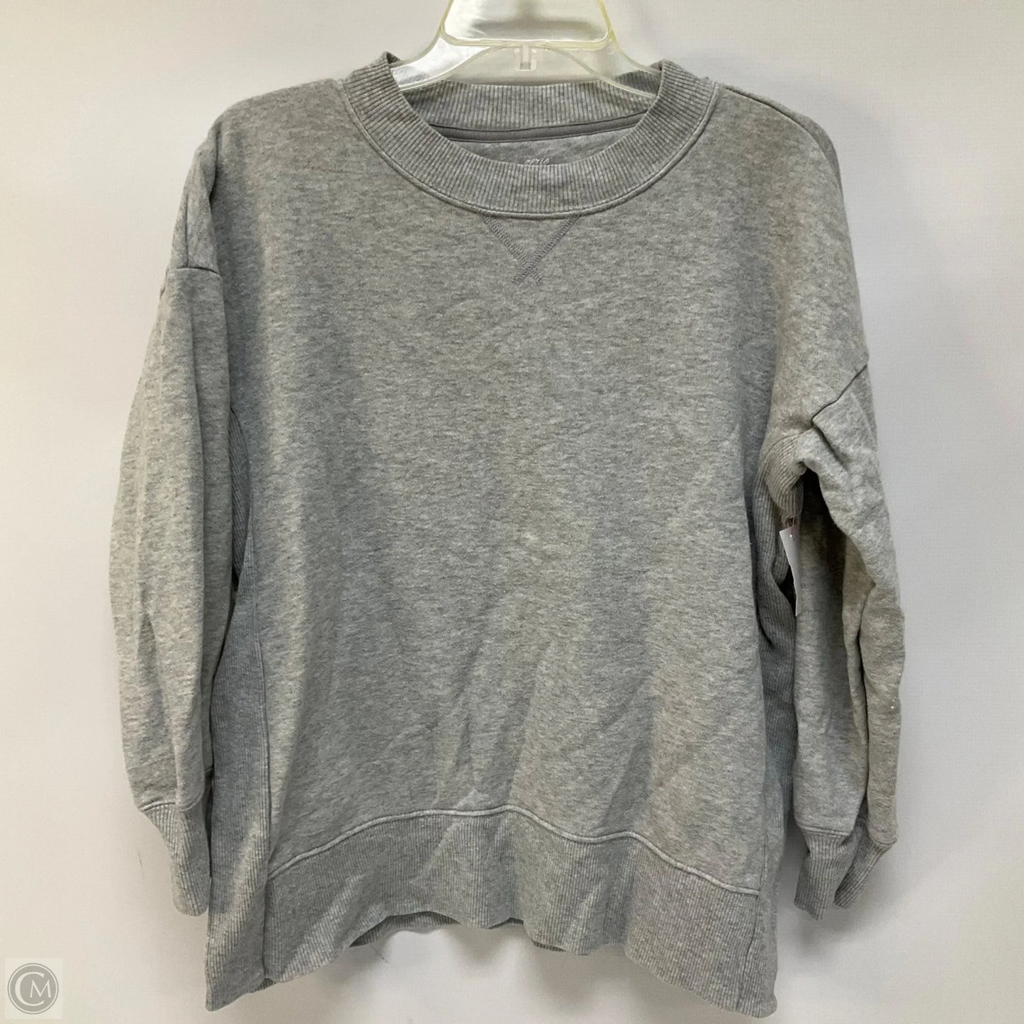 Sweatshirt Crewneck By Aerie In Grey, Size: Xs