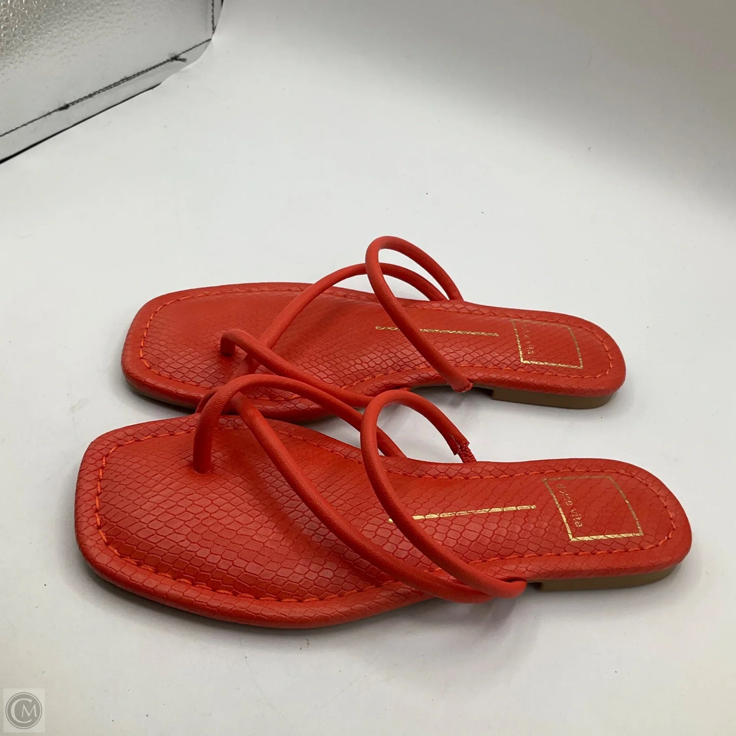 Sandals Flats By Dolce Vita In Orange, Size: 6