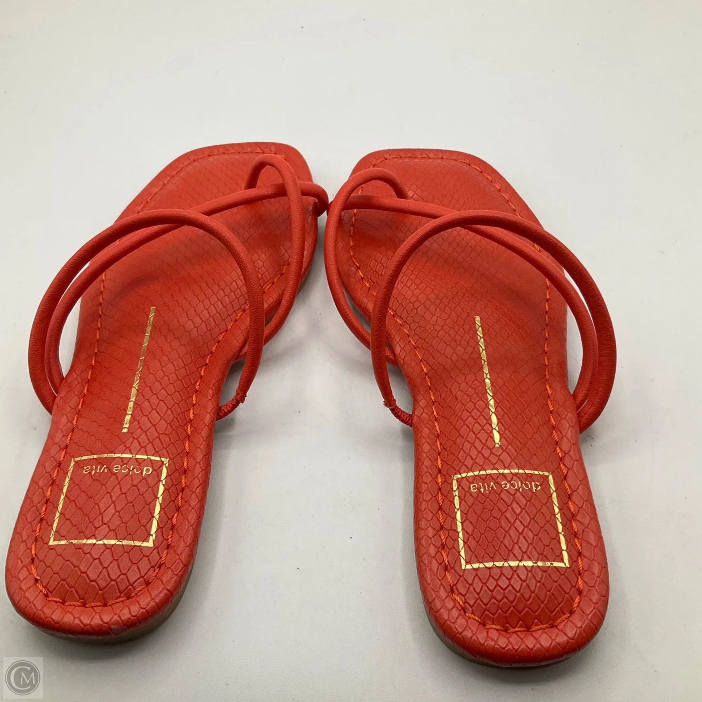Sandals Flats By Dolce Vita In Orange, Size: 6