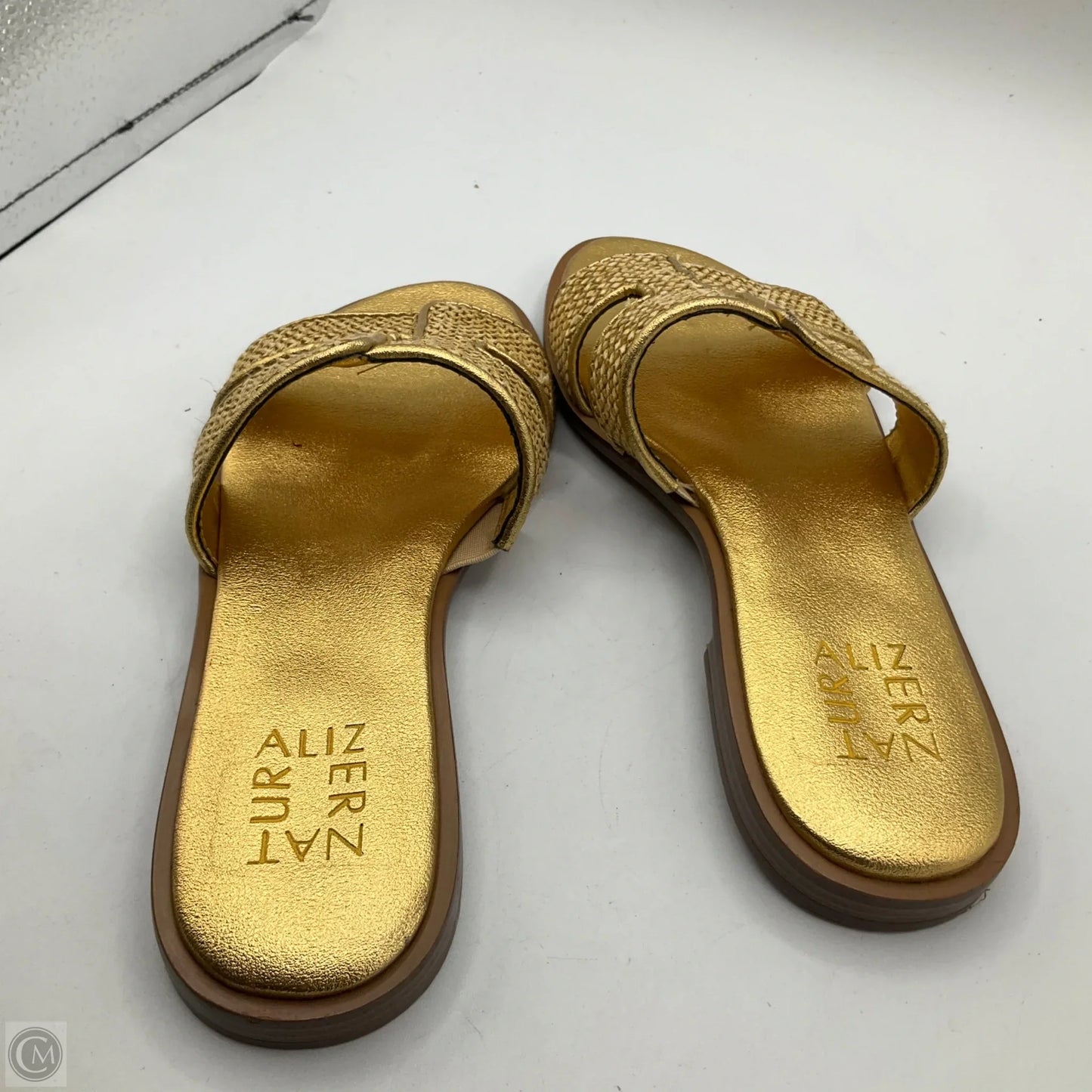 Sandals Flats By Naturalizer In Gold, Size: 6
