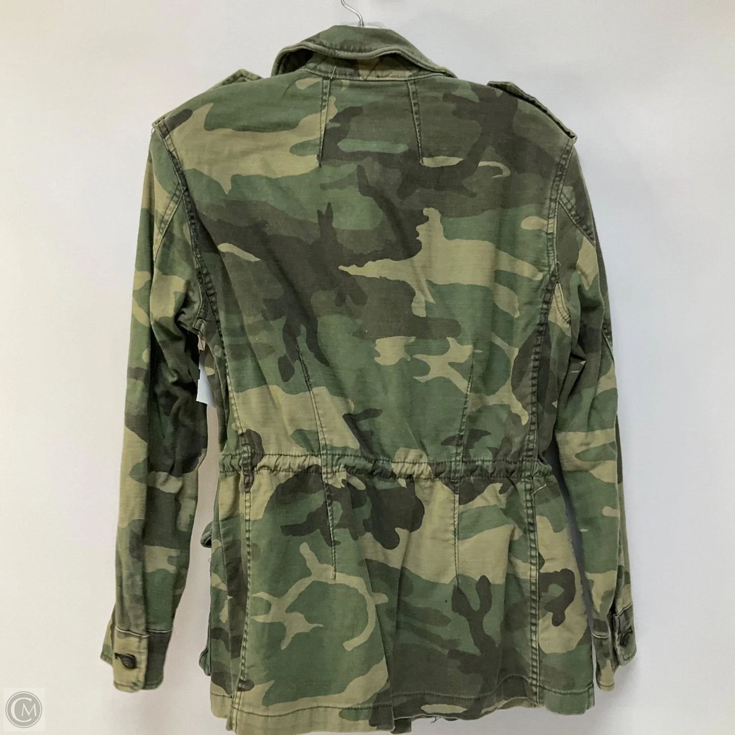 Jacket Utility By Free People In Camouflage Print, Size: Xs