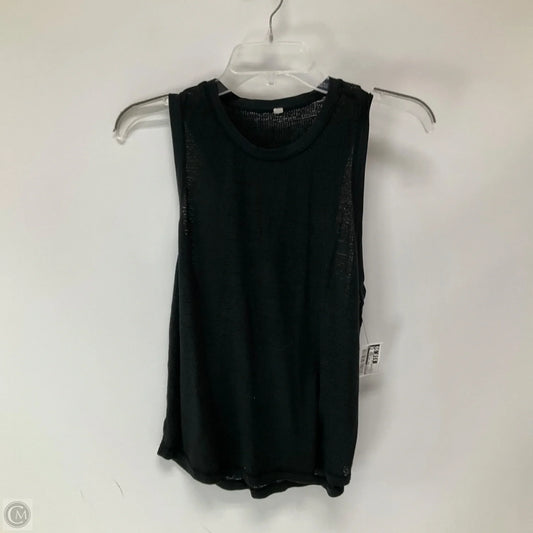 Athletic Tank Top By Lululemon In Black, Size: 2