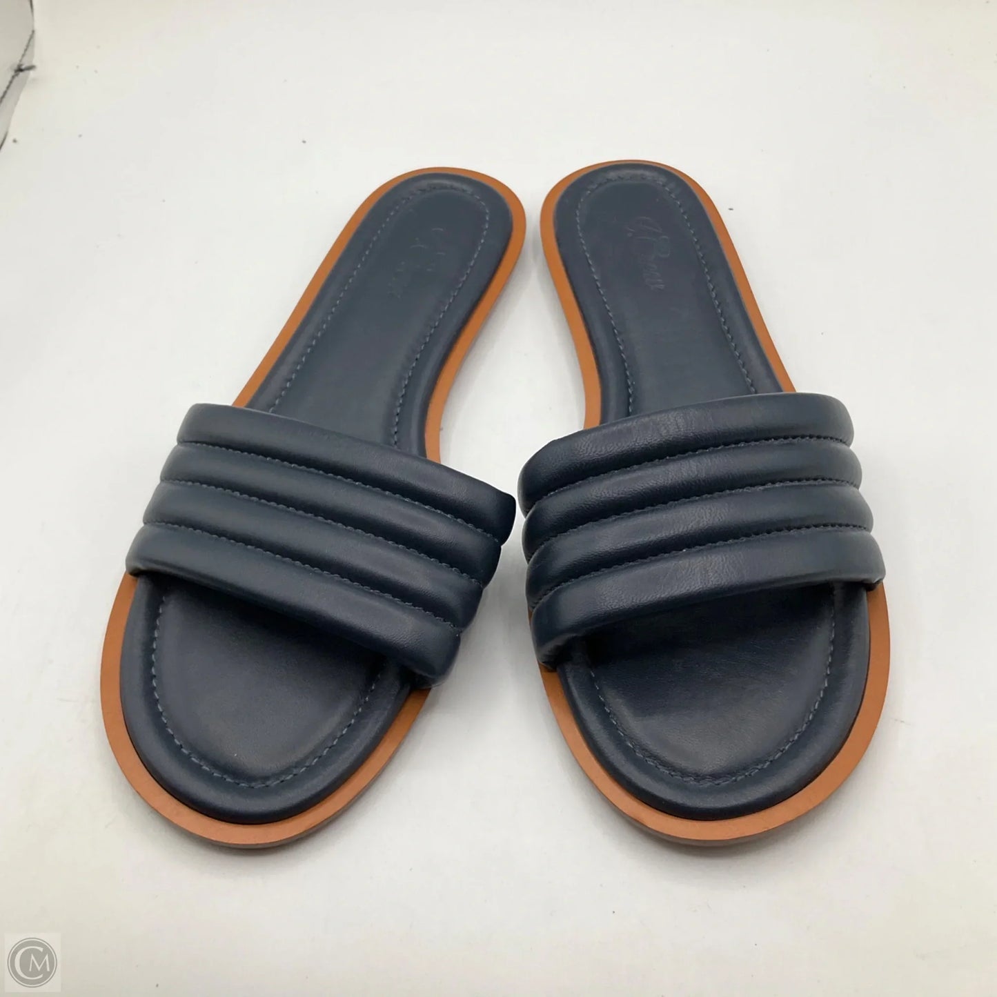 Sandals Flats By J. Crew In Navy, Size: 11