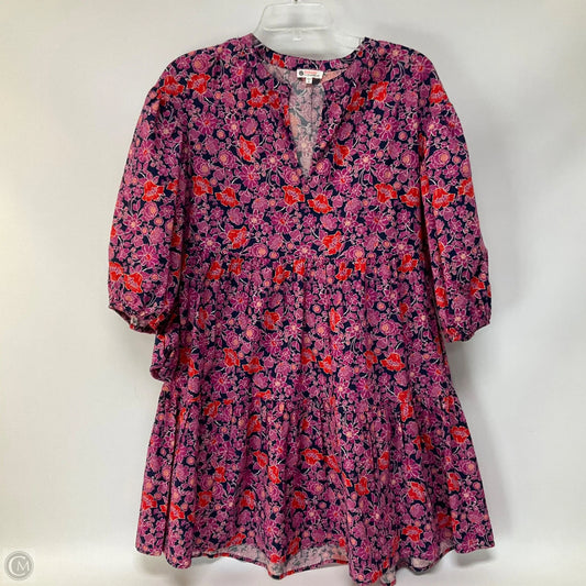 Dress Casual Short By Sundry In Floral Print, Size: Xs