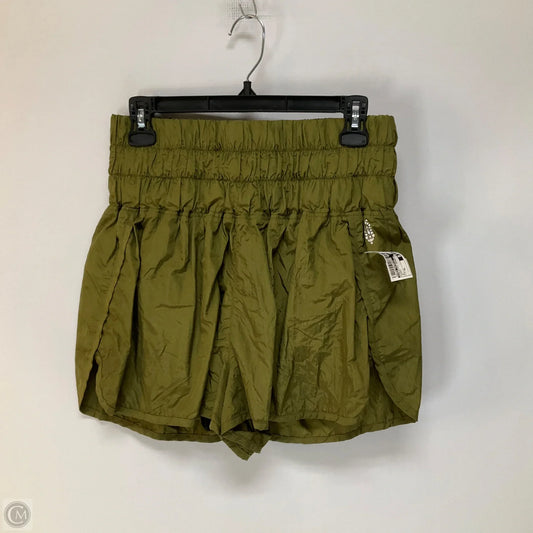 Athletic Shorts By Free People In Green, Size: Xl