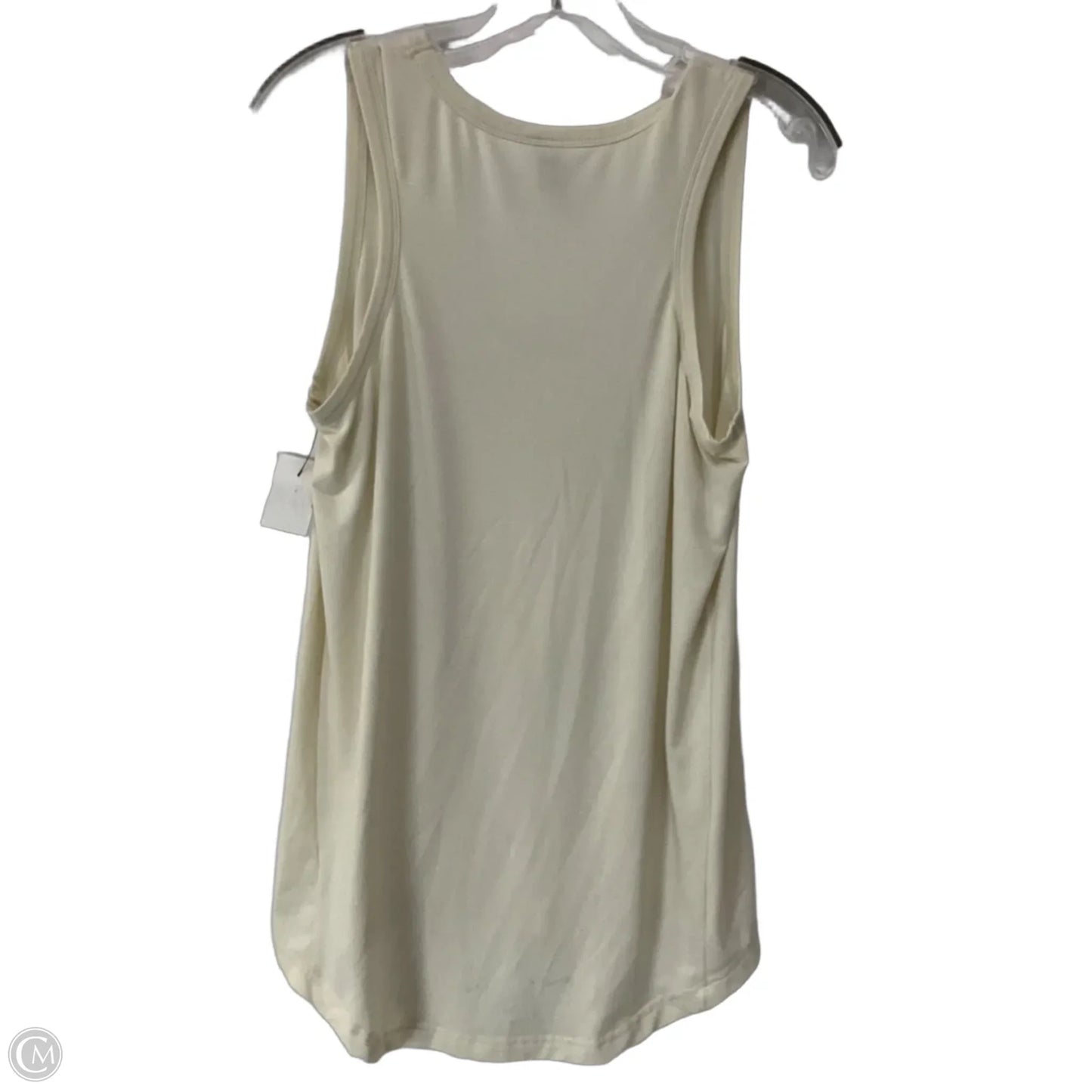 Athletic Tank Top By Varley In Cream, Size: S