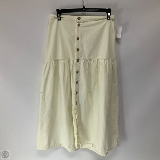 Skirt Maxi By Free People In Cream, Size: 6