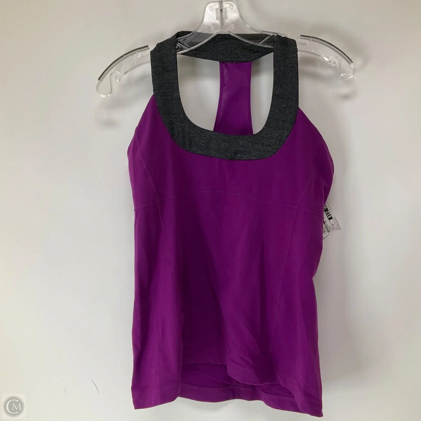 Athletic Tank Top By Lululemon In Purple, Size: 10