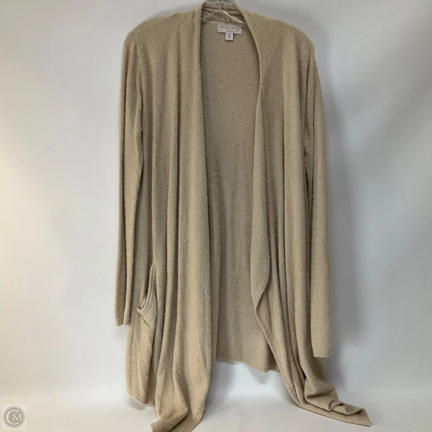 Sweater Cardigan By Barefoot Dreams In Beige, Size: S