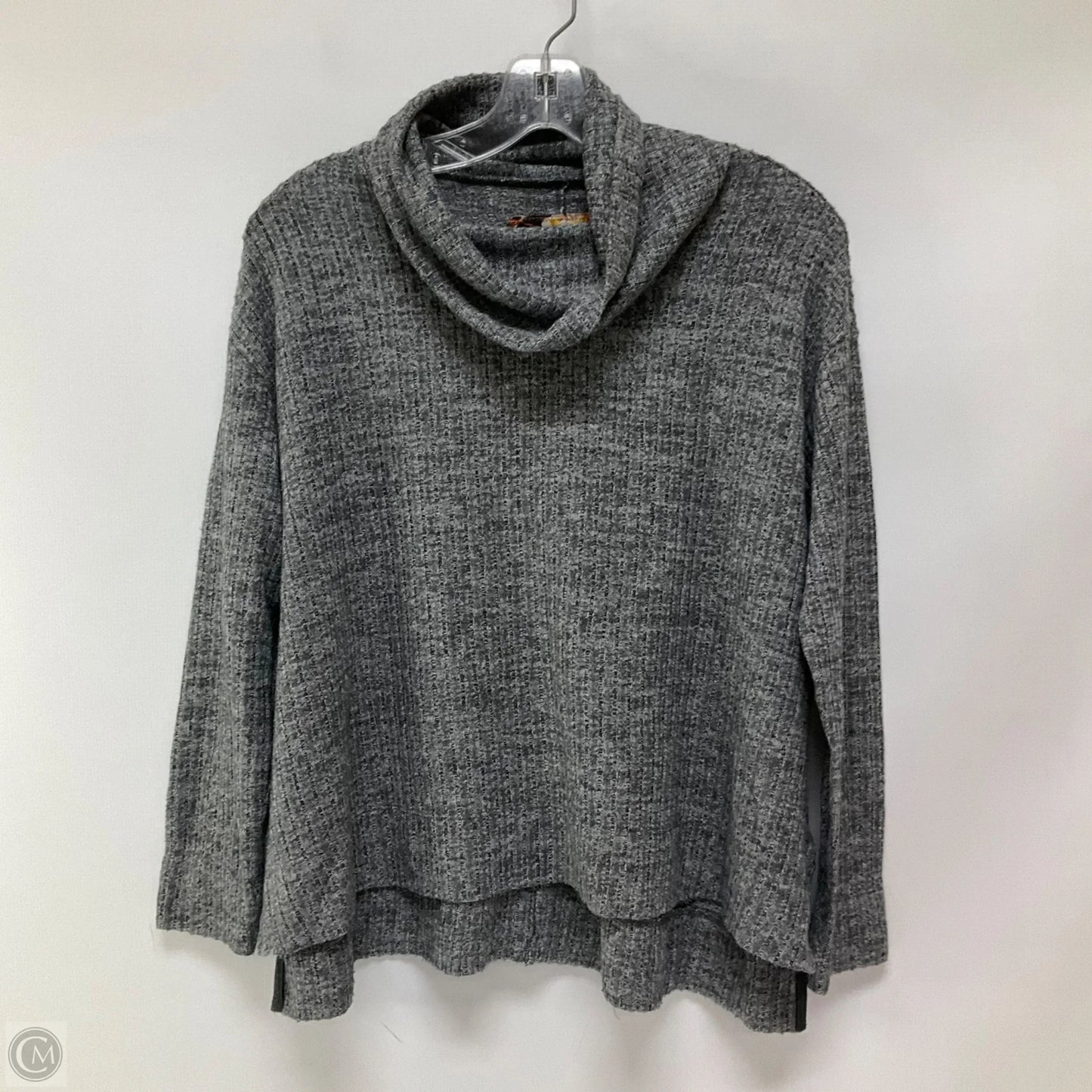 Top Long Sleeve By Maeve In Grey, Size: Xs