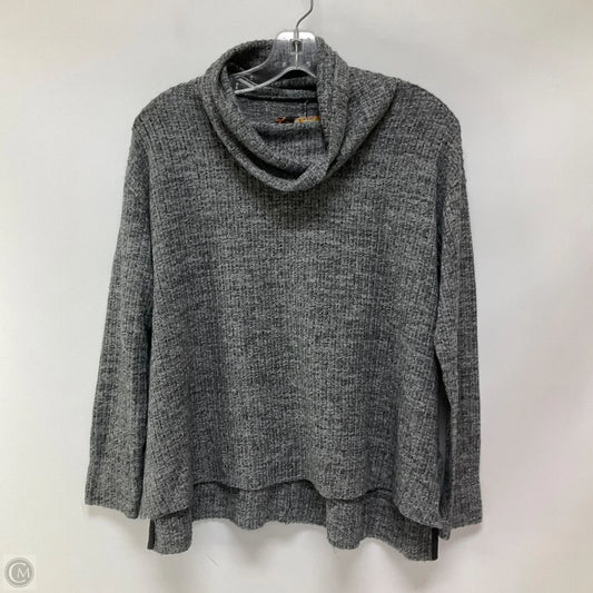 Top Long Sleeve By Maeve In Grey, Size: Xs