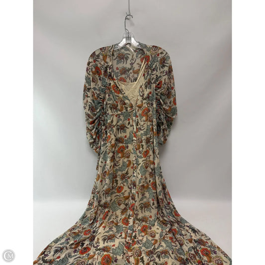Dress Casual Maxi By Free People In Multi-colored, Size: S