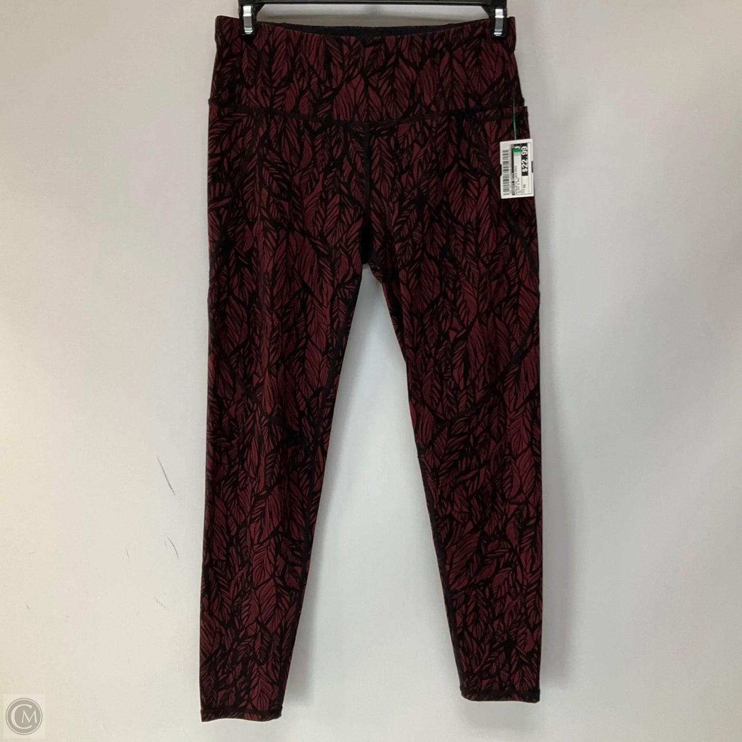 Athletic Leggings By Sweaty Betty In Black & Red, Size: Xs