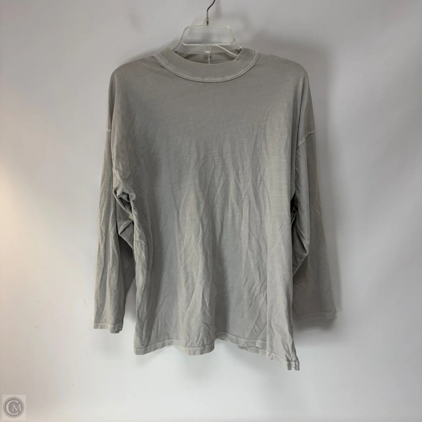 Top Long Sleeve By We The Free In Grey, Size: S