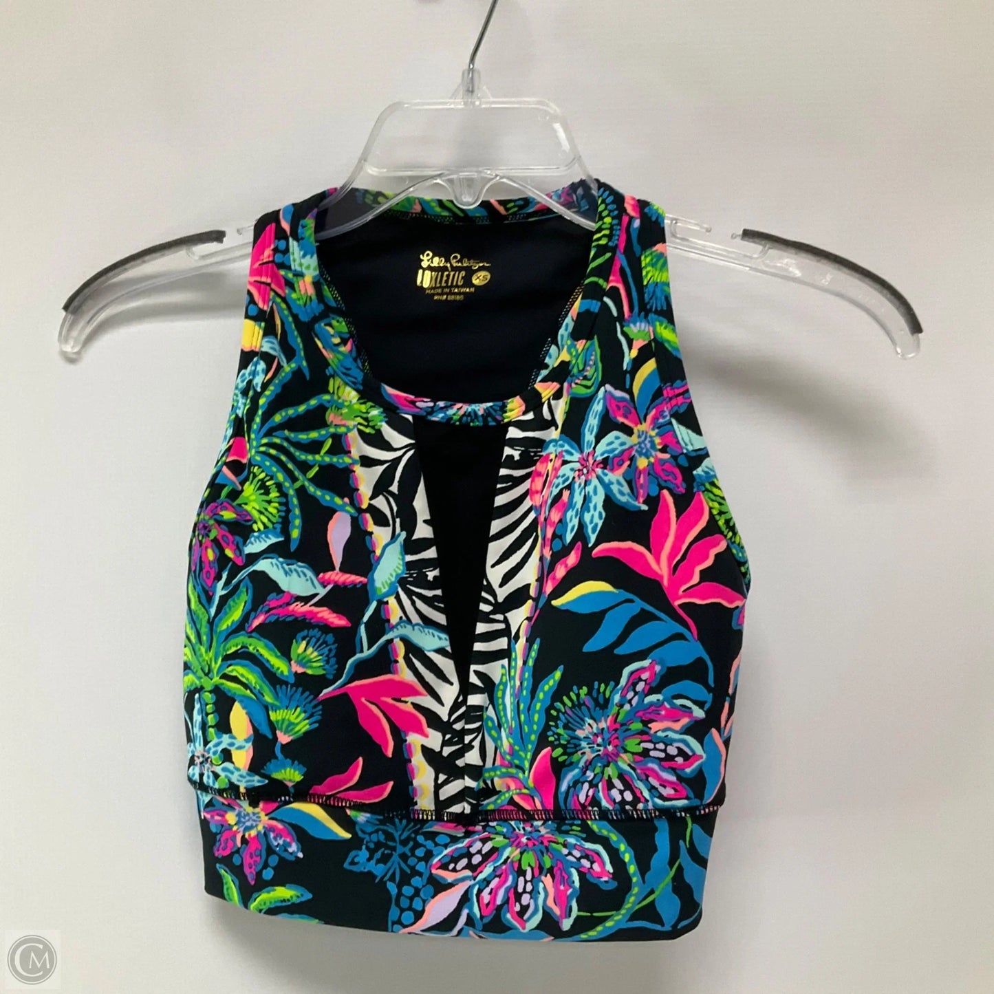 Tank Top Designer By Lilly Pulitzer In Tropical Print, Size: Xs