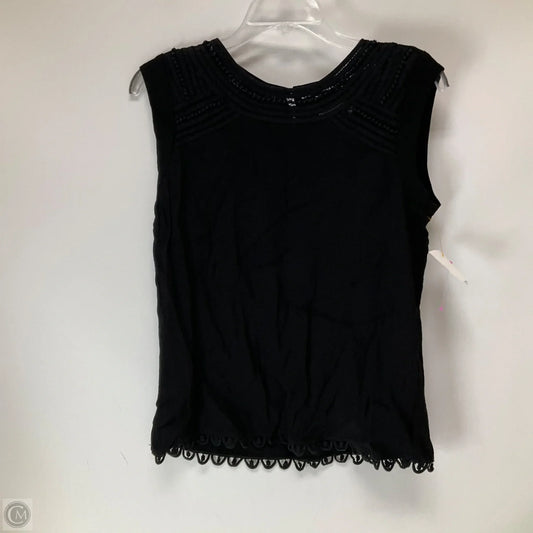 Top Sleeveless By Meadow Rue In Black, Size: S