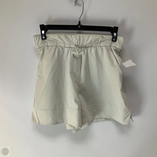 Athletic Shorts By Lululemon In Cream, Size: Xxs