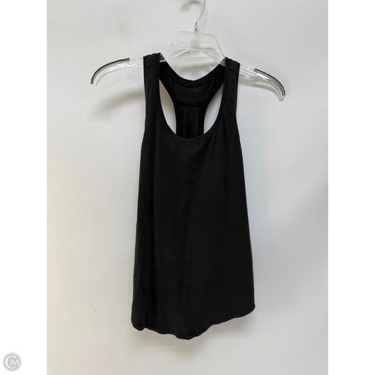 Athletic Tank Top By Lululemon In Black, Size: 4