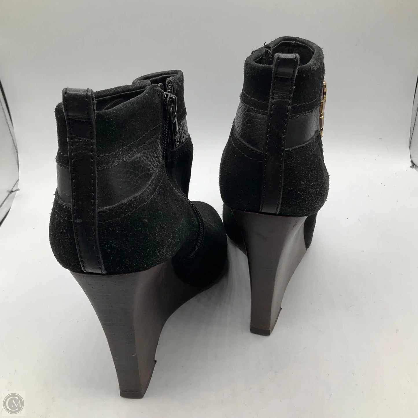 Boots Designer By Tory Burch In Black, Size: 9.5