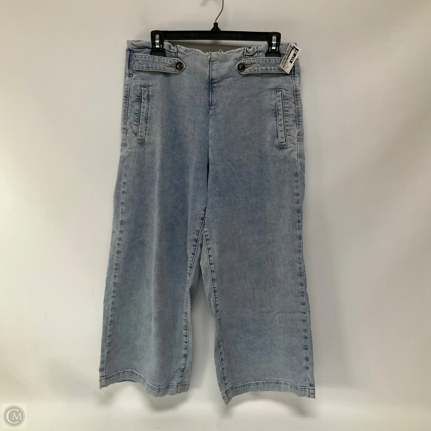 Jeans Wide Leg By Dear John In Blue Denim, Size: 10