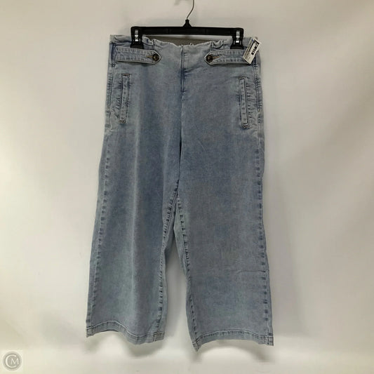Jeans Wide Leg By Dear John In Blue Denim, Size: 10