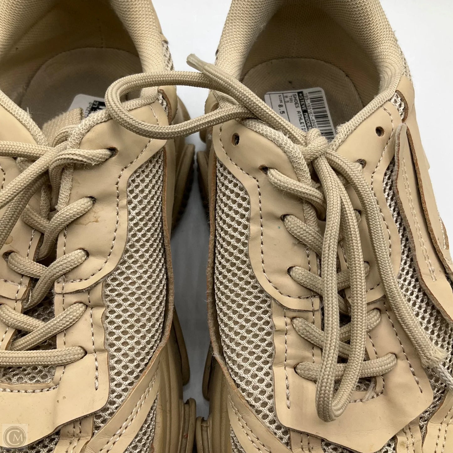 Shoes Athletic By Steve Madden In Tan, Size: 8.5
