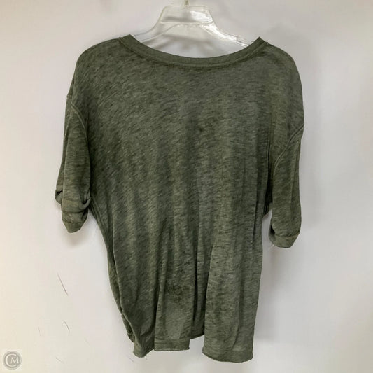 Top Short Sleeve By We The Free In Green, Size: S