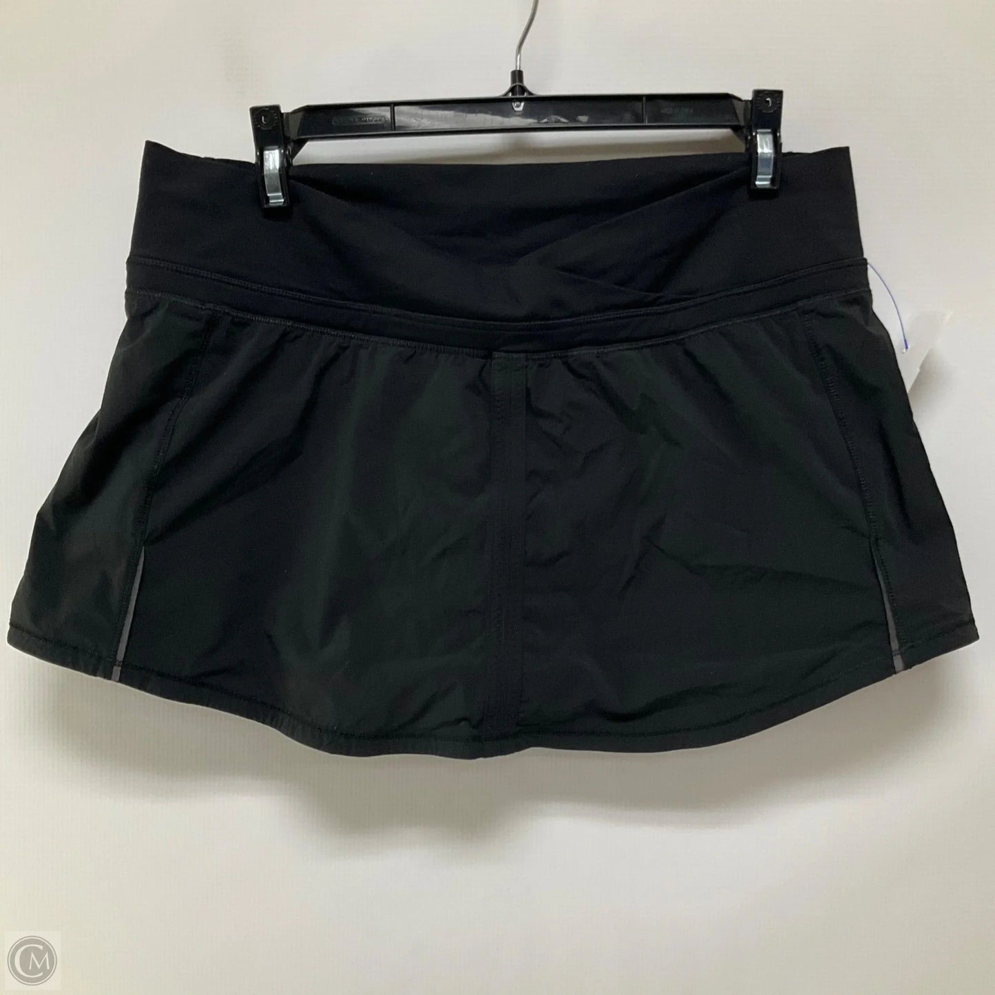 Athletic Skort By Lululemon In Black, Size: 8