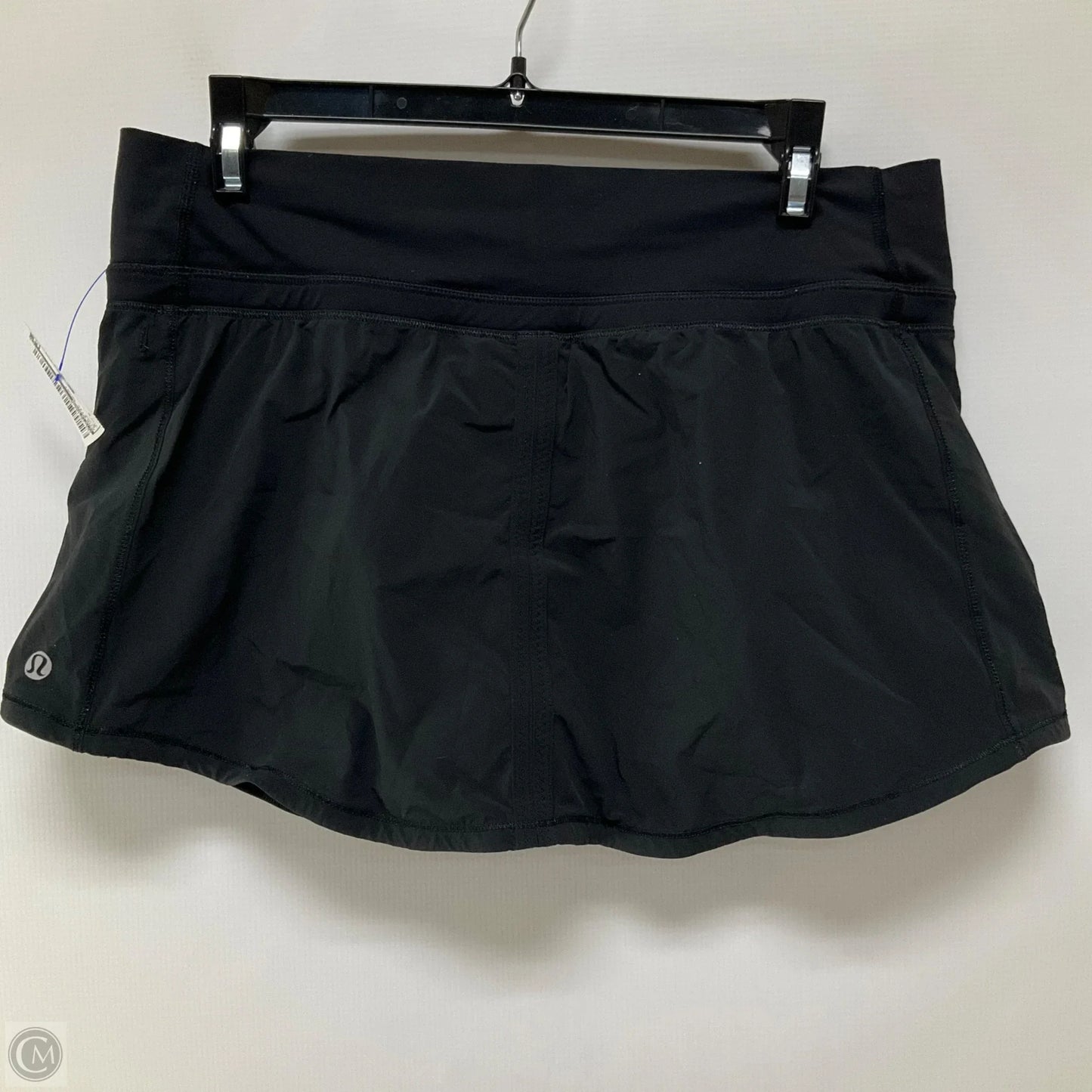Athletic Skort By Lululemon In Black, Size: 8