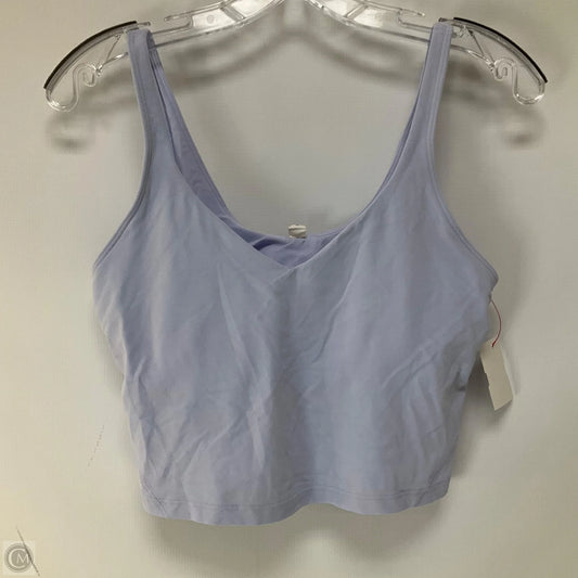 Athletic Bra By Lululemon In Blue, Size: 10