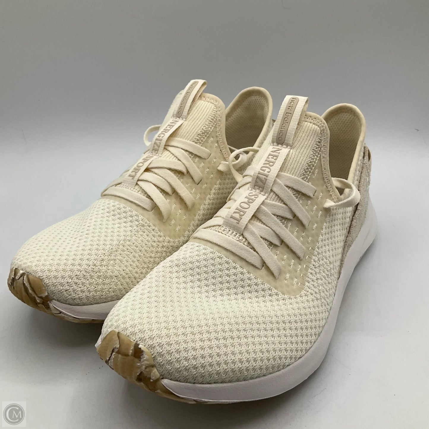 Shoes Sneakers By New Balance In Cream, Size: 7.5