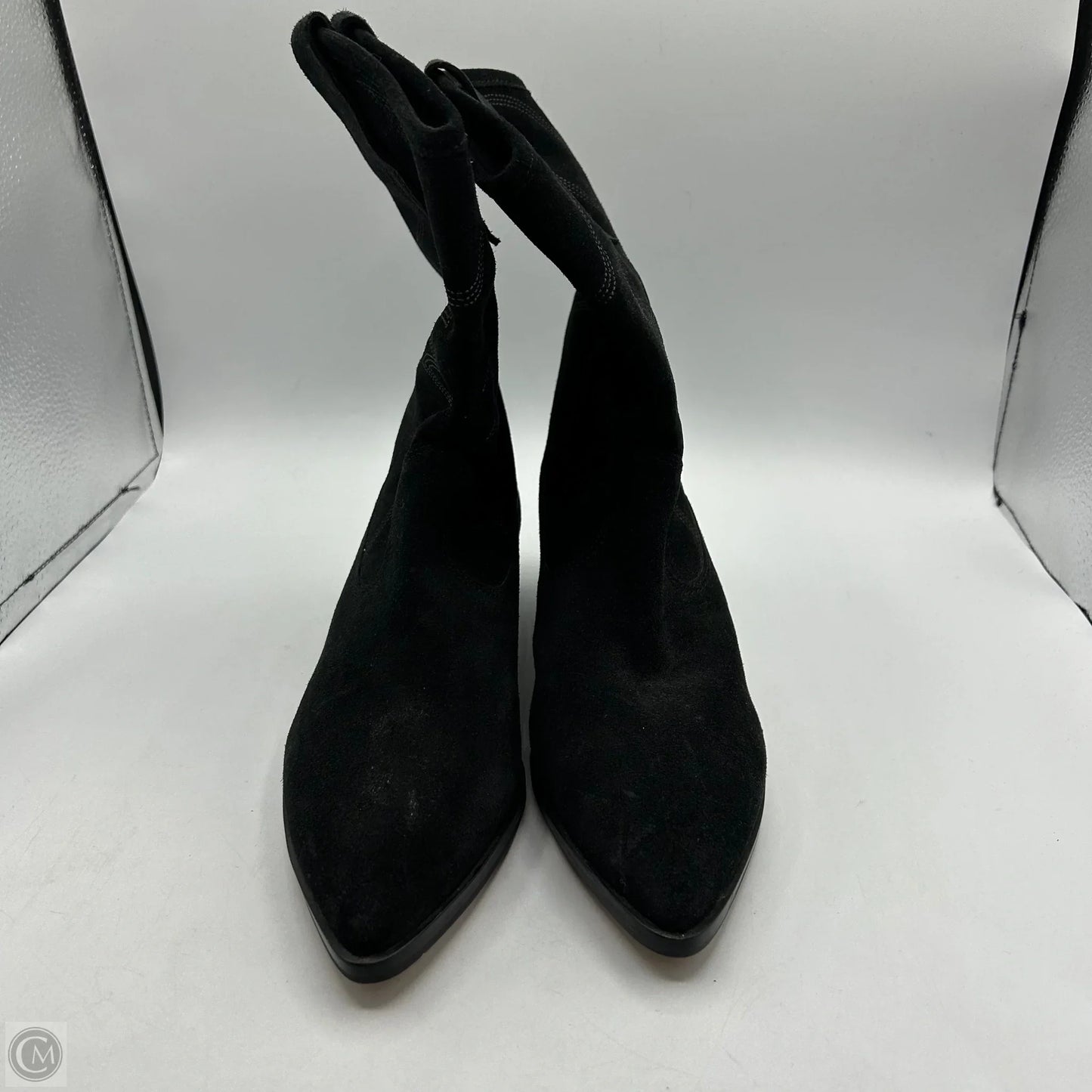 Boots Designer By Rebecca Minkoff In Black, Size: 7