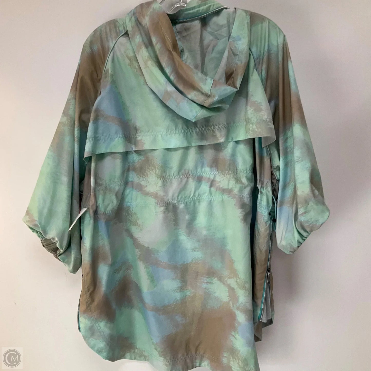 Athletic Jacket By Free People In Tie Dye Print, Size: M