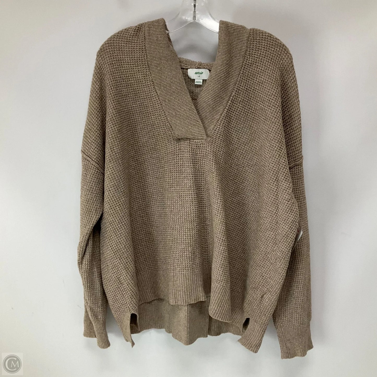 Sweater By Aerie In Tan, Size: L