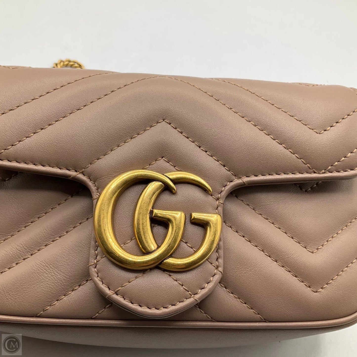 Crossbody Luxury Designer By Gucci, Size: Small