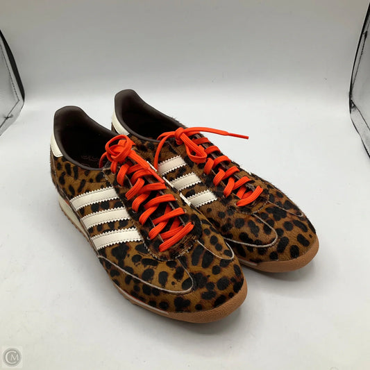 Shoes Sneakers By Adidas In Animal Print, Size: 6