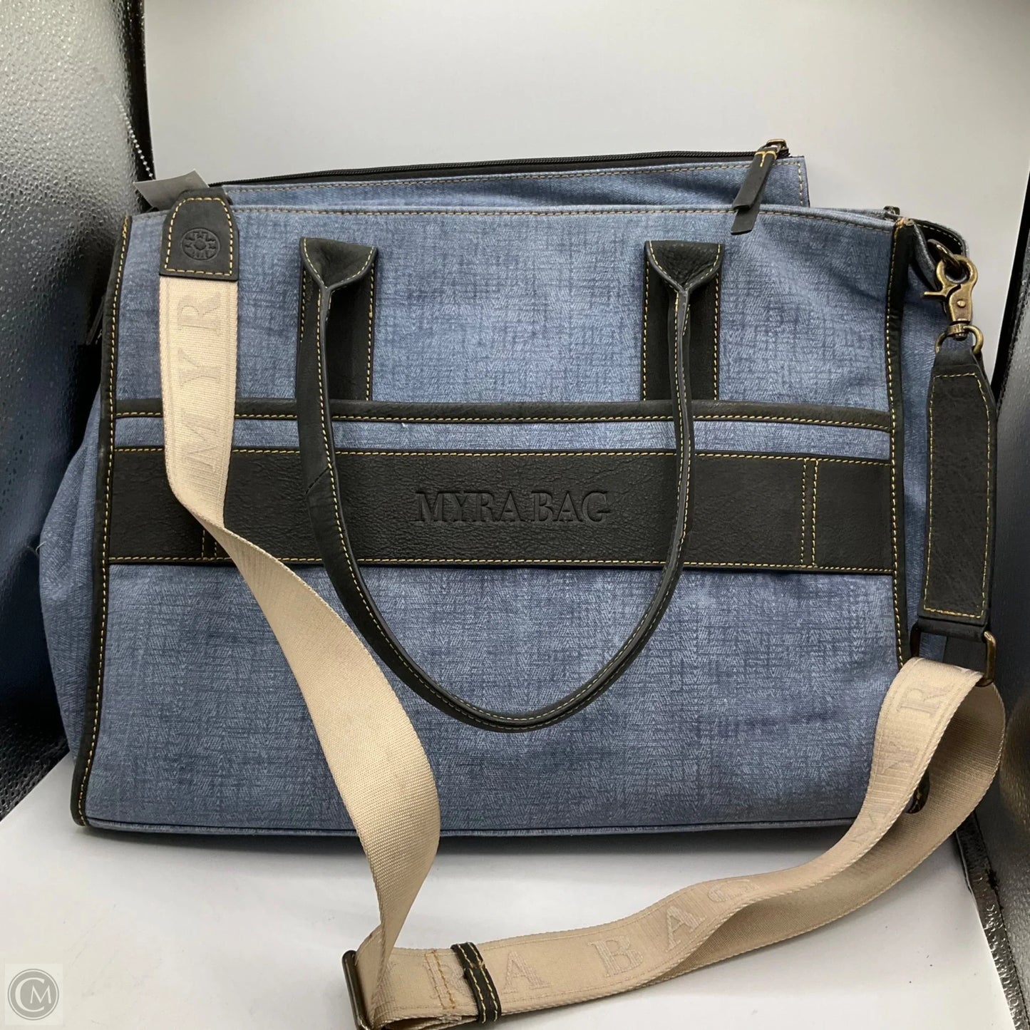 Laptop Bag By Myra, Size: Large