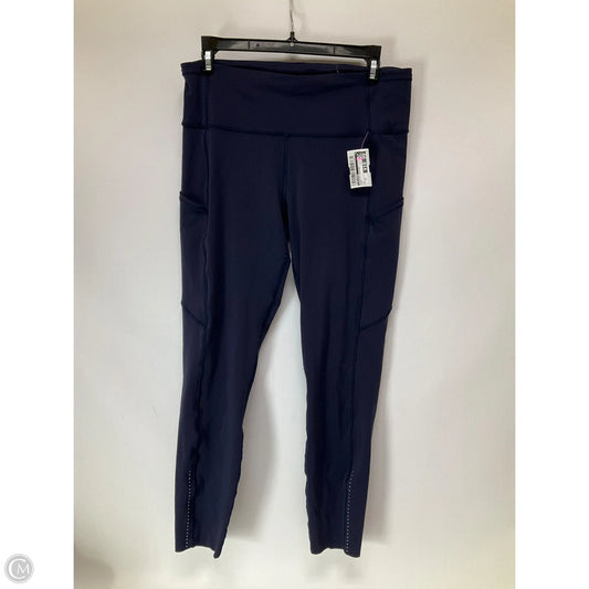 Athletic Leggings By Lululemon In Navy, Size: 10