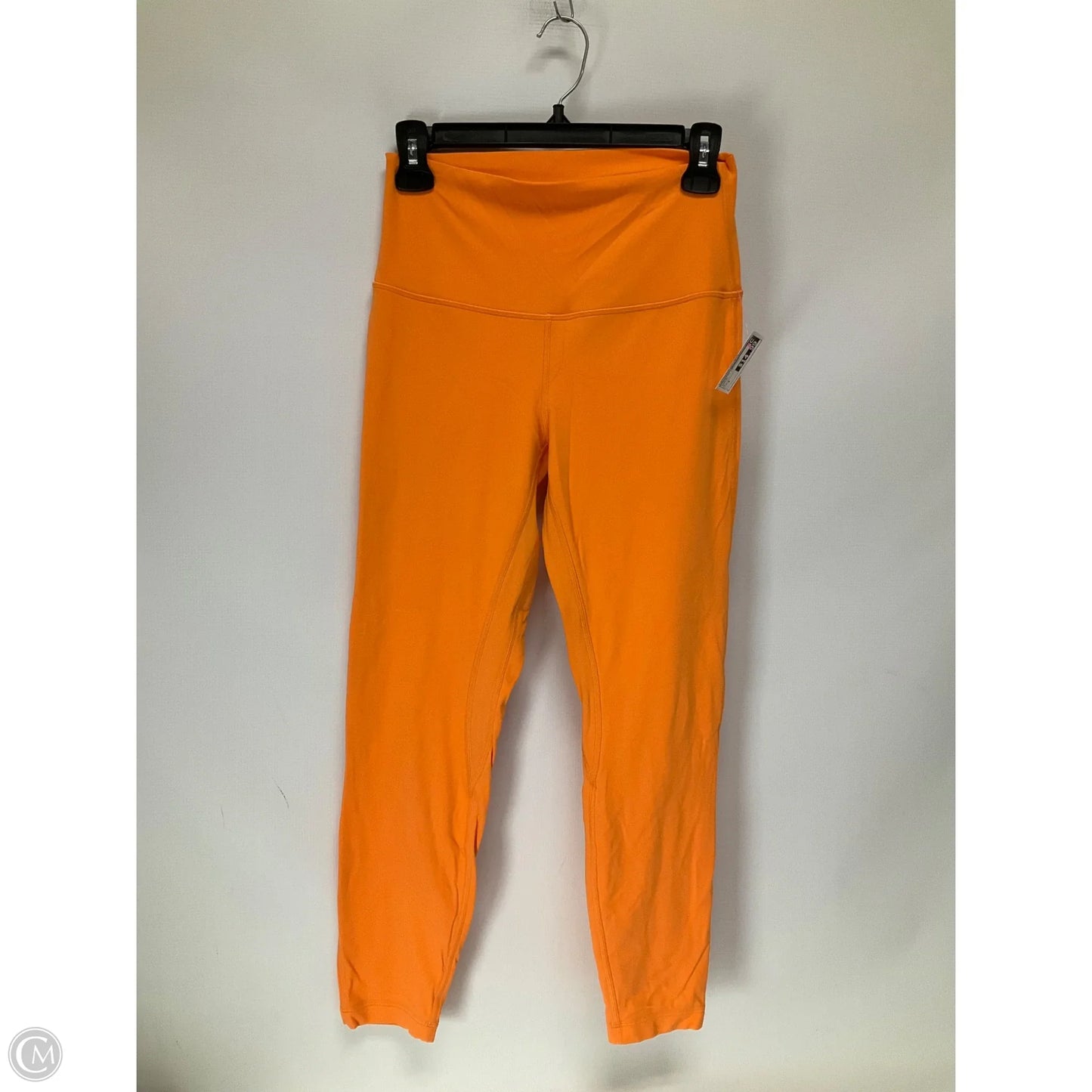 Athletic Leggings By Lululemon In Orange, Size: 8