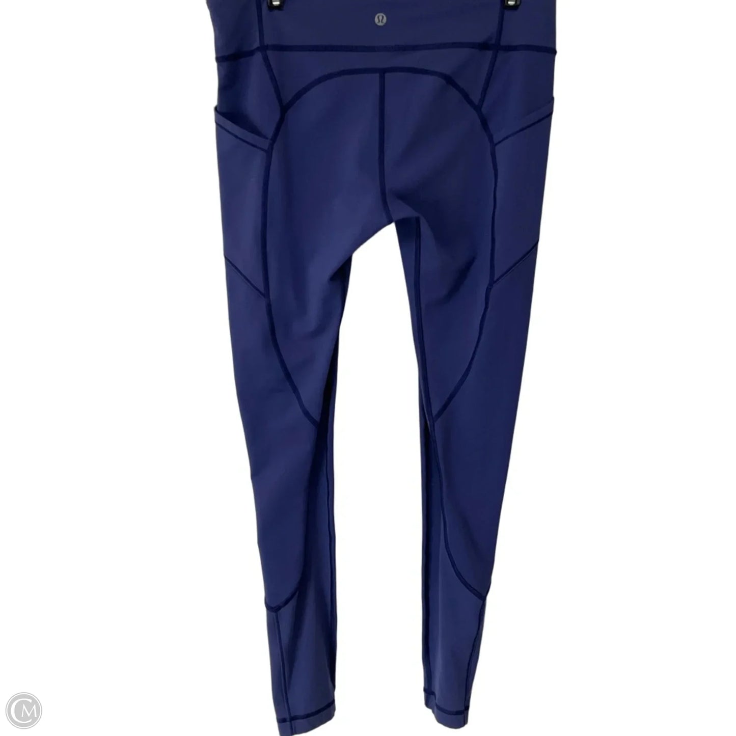 Athletic Leggings By Lululemon In Blue, Size: 10