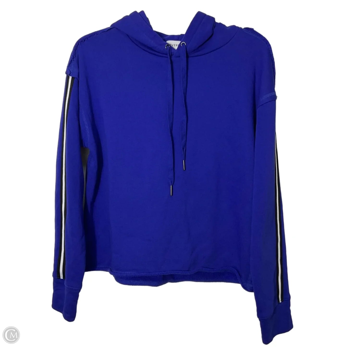 Sweatshirt Hoodie By Evereve In Blue, Size: M