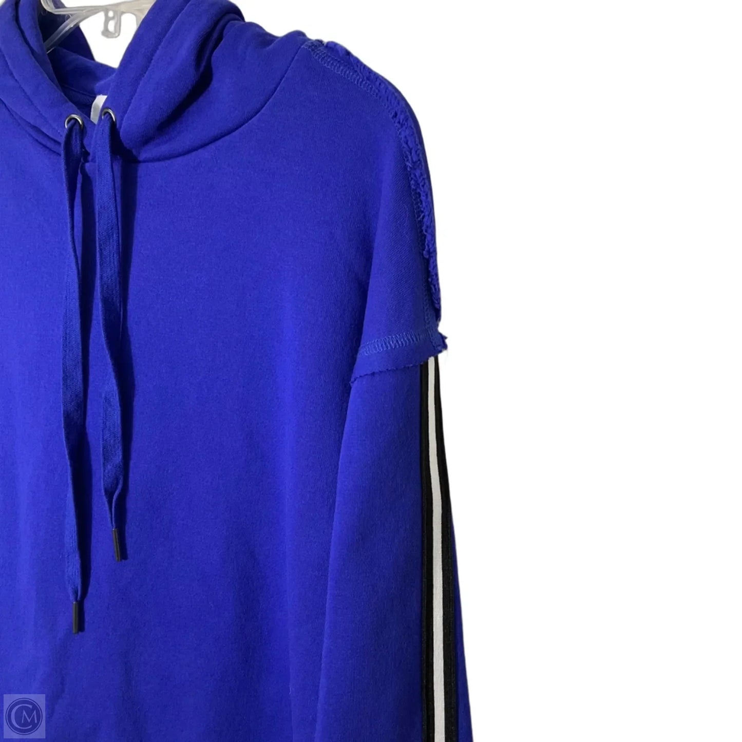 Sweatshirt Hoodie By Evereve In Blue, Size: M