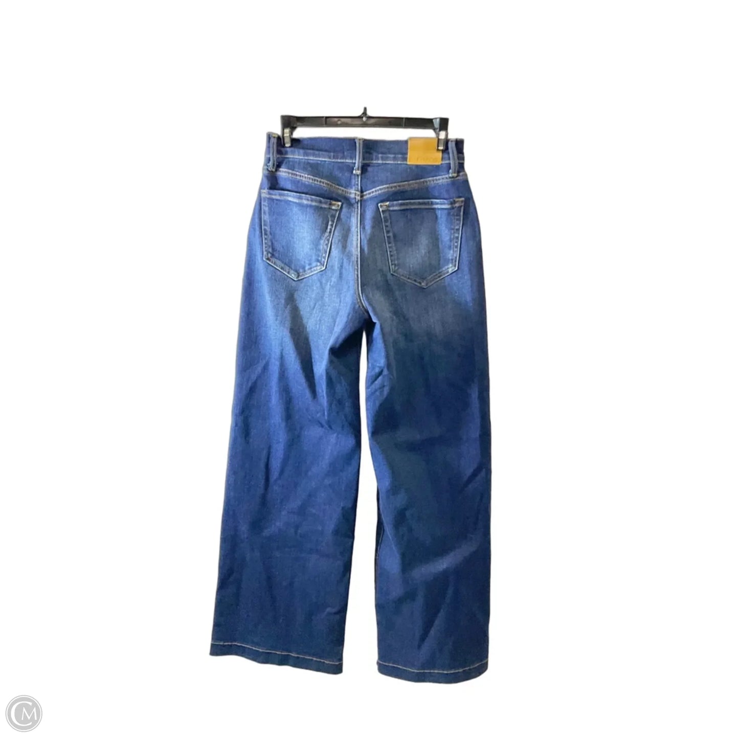 Jeans Wide Leg By Evereve In Blue Denim, Size: 4