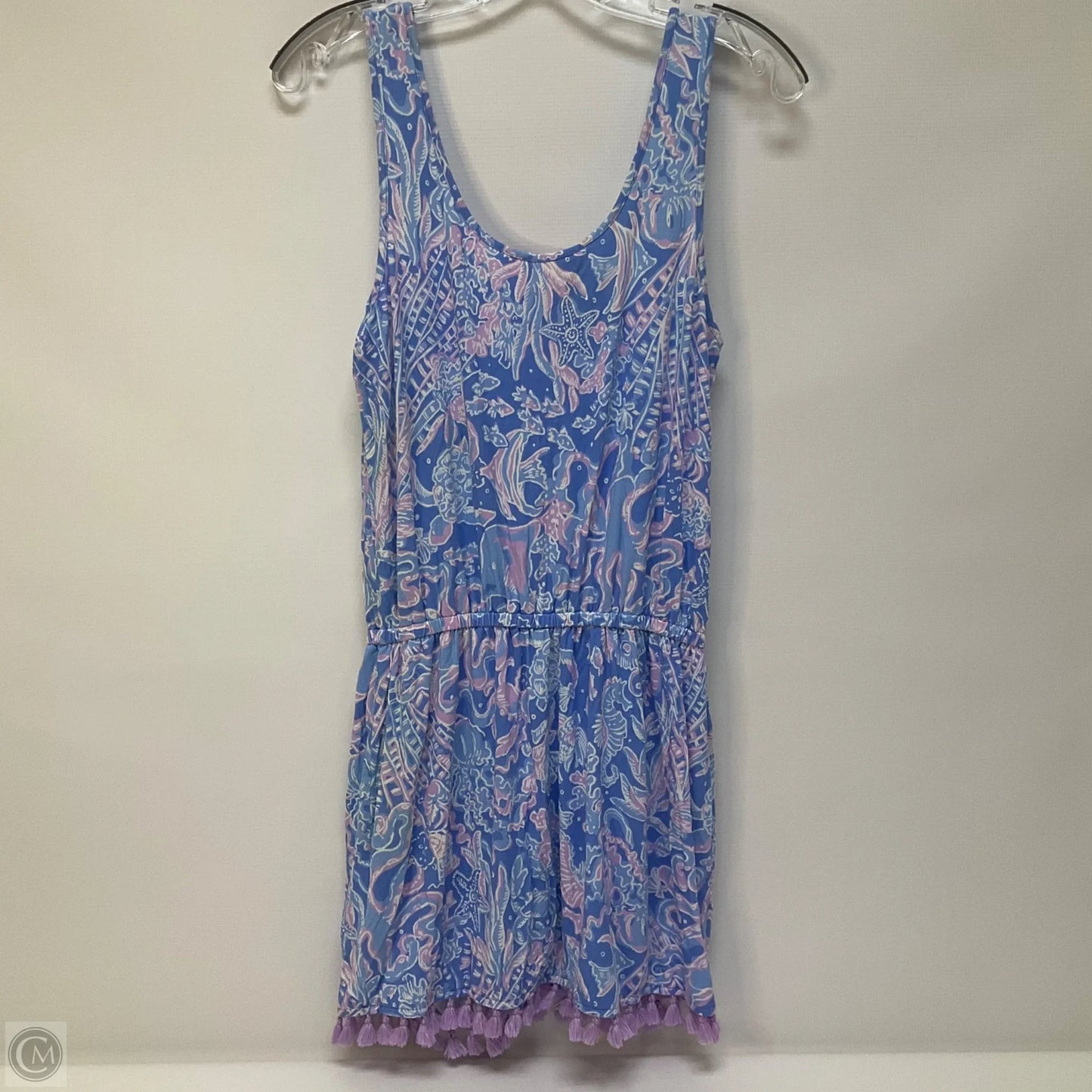 Romper Designer By Lilly Pulitzer In Blue, Size: S