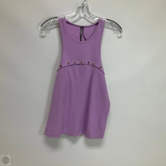 Top Sleeveless By Anthropologie In Purple, Size: Xl