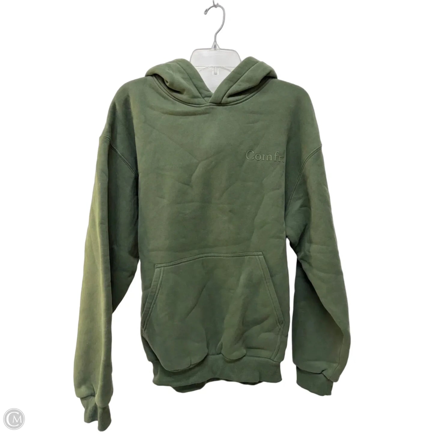Athletic Sweatshirt Hoodie By Cmc In Green, Size: S
